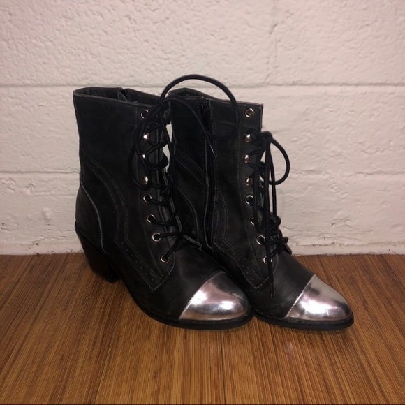 Jeffery Campbell combat booties - Picture 4 of 8